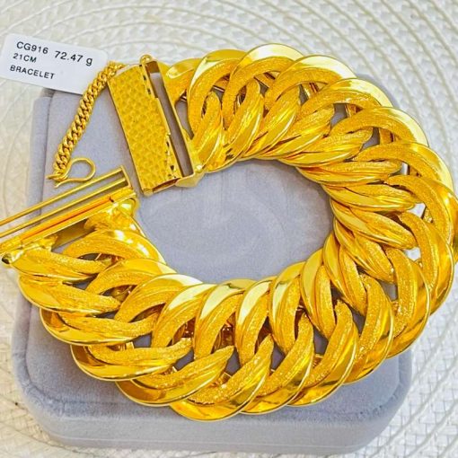 847247 CG 916 GOLD BRACELET 21CM