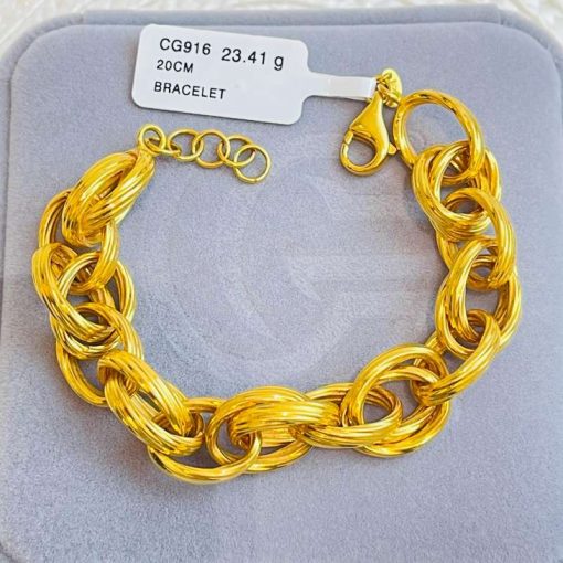 72341 CG 916 GOLD BRACELET 20CM