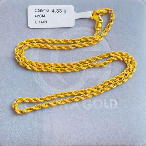 480433 CG 916 GOLD CHAIN 42CM