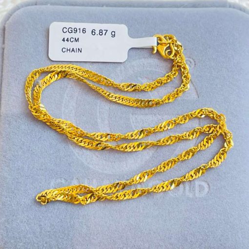 420687 CG 916 GOLD CHAIN 44CM