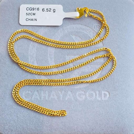 490652 CG 916 GOLD CHAIN 52CM