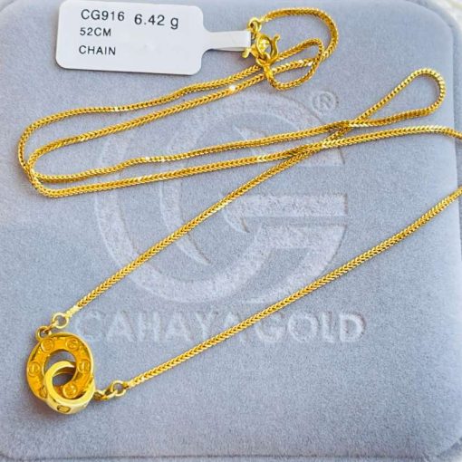 520642 CG 916 GOLD CHAIN 52CM