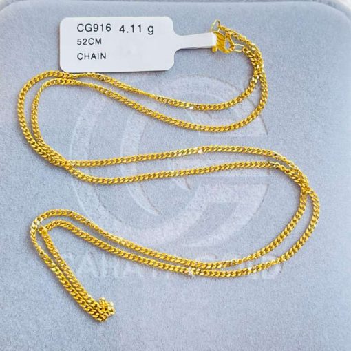 500411 CG 916 GOLD CHAIN 52CM