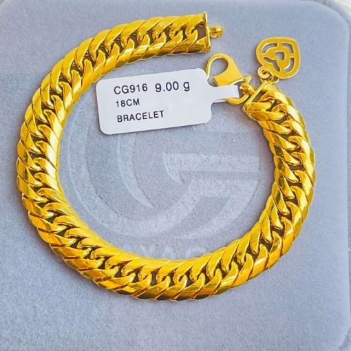 590900 CG 916 GOLD BRACELET 18CM