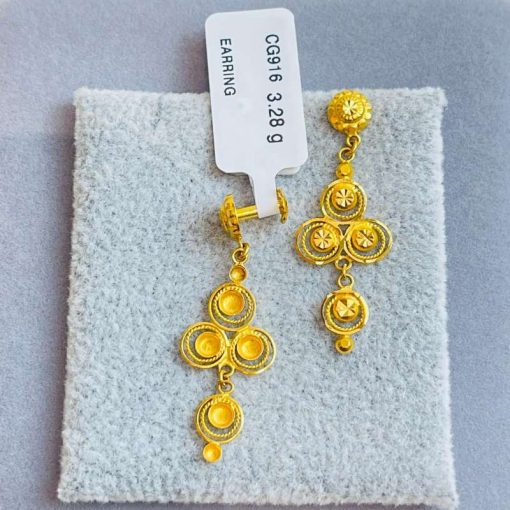 360328 CG 916 GOLD EARRING