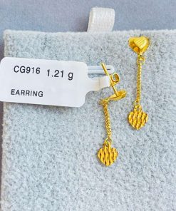 310121 CG 916 GOLD EARRING