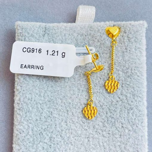 310121 CG 916 GOLD EARRING