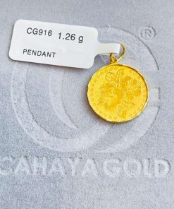 260126 CG 916 GOLD PENDANT