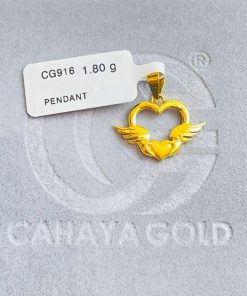 300180 CG 916 GOLD PENDANT