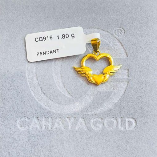 300180 CG 916 GOLD PENDANT