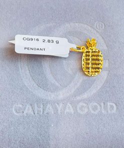 0283 CG 916 GOLD PENDANT