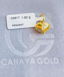 0162 CG 916 GOLD PENDANT