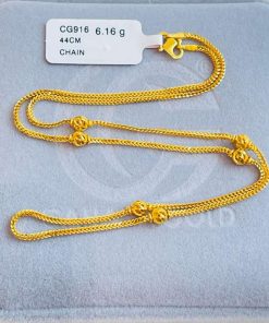 0616 CG 916 GOLD CHAIN 44CM