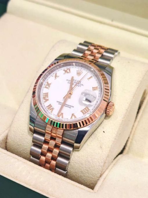 Rolex Oyster Perpetual Date Just - Pre Owned 2503W000213060 - Image 3