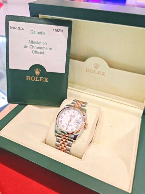 Rolex Oyster Perpetual Date Just - Pre Owned 2503W000213060 - Image 2