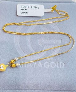 0279 CG 916 GOLD CHAIN 46CM