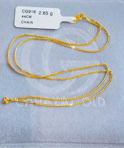 0265 CG 916 GOLD CHAIN 44CM