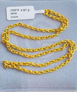 350487 CG 916 GOLD CHAIN 48CM