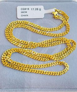 1728 CG 916 GOLD CHAIN 58CM