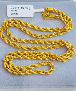 1505 CG 916 GOLD CHAIN 60CM