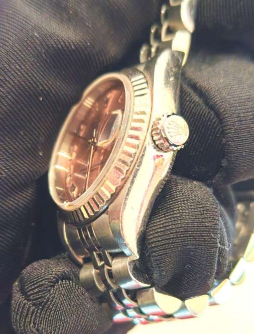 Rolex Oyster Perpetual Date -Just Brown - Pre Owned 2403W00046400 - Image 2