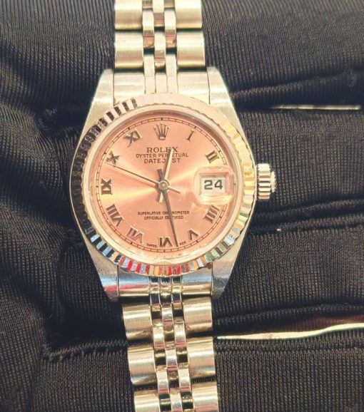 Rolex Oyster Perpetual Date -Just Brown - Pre Owned 2403W00046400 - Image 3