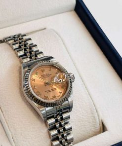 Rolex Oyster Perpetual Date -Just Brown - Pre Owned 2403W00046400