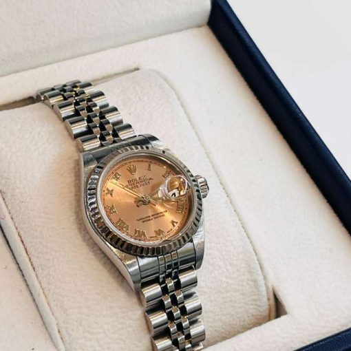 Rolex Oyster Perpetual Date -Just Brown - Pre Owned 2403W00046400