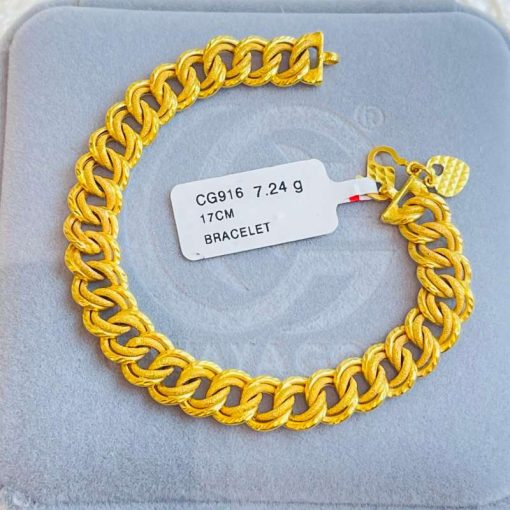 530724 CG 916 GOLD BRACELET
