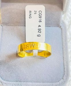 010492 CG 916W GOLD RING S25