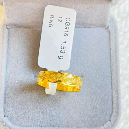 330153 CG 916W GOLD RING S12