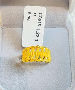 250122 CG 916W GOLD RING S11