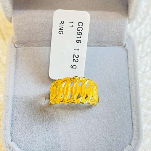 250122 CG 916W GOLD RING S11