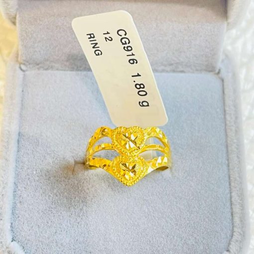 170180 CG 916W GOLD RING S12
