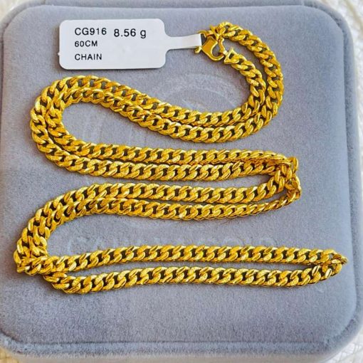 0856 CG 916W GOLD CHAIN 50CM 60CM