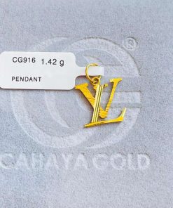 750142 CG 916W GOLD PENDANT