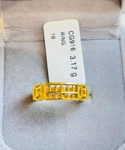 670317 CG 916W GOLD RING S16