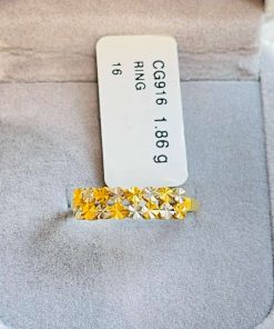 660186 CG 916W GOLD RING S16