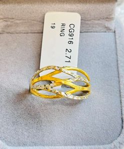 630271 CG 916W GOLD RING S19