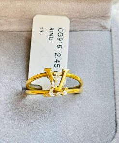 650245 CG 916W GOLD RING S13