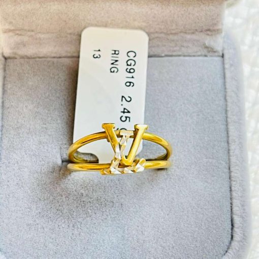 650245 CG 916W GOLD RING S13