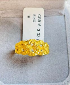 640303 CG 916W GOLD RING S16