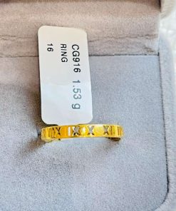 680153 CG 916W GOLD RING S16