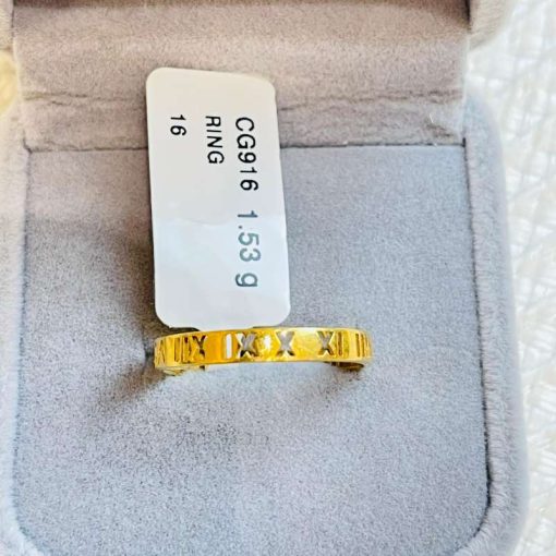 680153 CG 916W GOLD RING S16