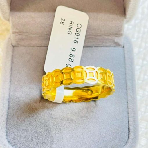 590988 CG 916W GOLD RING S26
