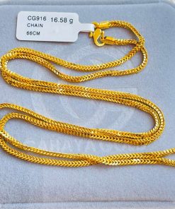 801658 CG 916W GOLD CHAIN 66CM