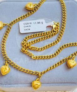 811196 CG 916W GOLD CHAIN 54CM