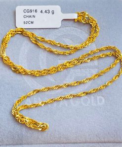 840443 CG 916W GOLD CHAIN 52CM