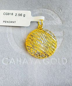 380256 CG 916W GOLD PENDANT