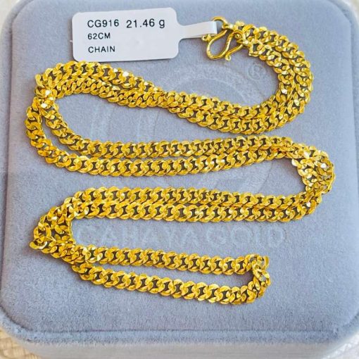 2146 CG 916W GOLD CHAIN 62CM